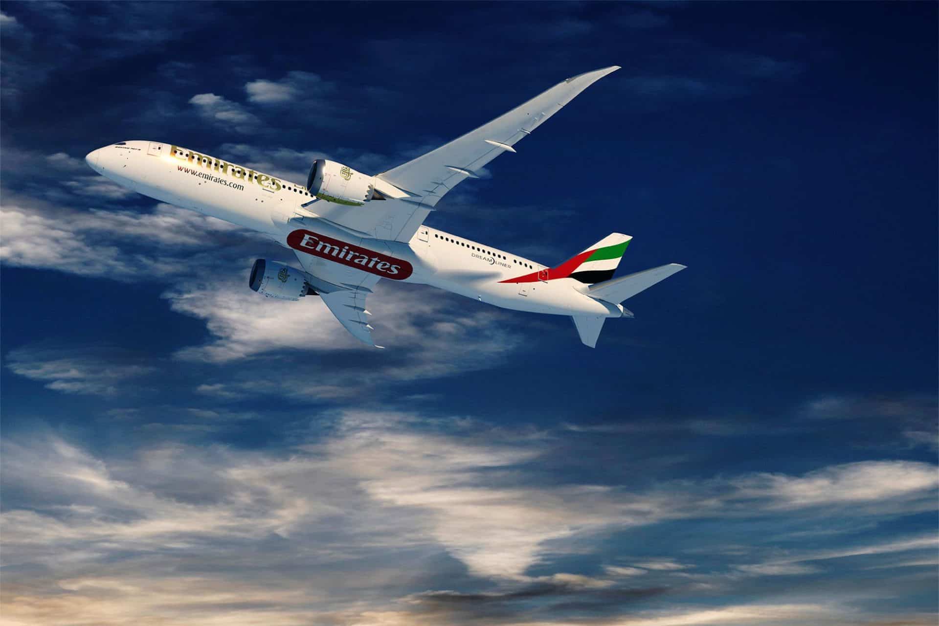 Emirates bestellt Flotte an mittelgroßen Boeing 787-9 Dreamlinern