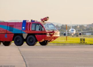 Notfallalarm am Flughafen Friedrichshafen