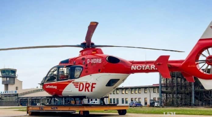 Bluttransport per Rettungshubschrauber „Christoph 53“ Bluttransport per Rettungshubschrauber "Christoph 53"