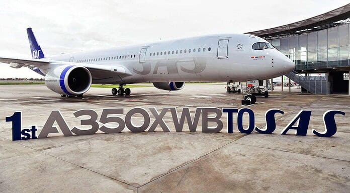 SAS übernimmt ihren ersten Airbus A350 XWB SAS übernimmt ihren ersten Airbus A350 XWB