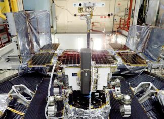 Marsfahrzeug ExoMars 18 Tage im Vakuum-Test