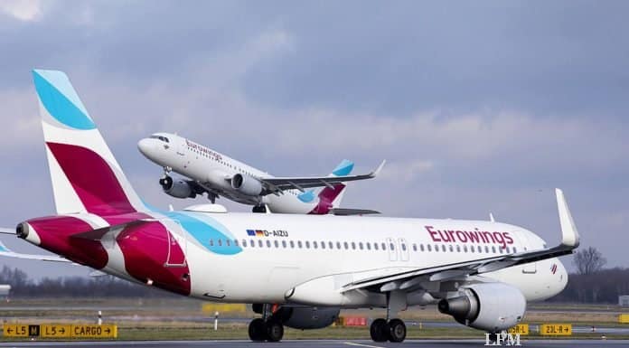 Eurowings hält Rekord für Pünktlichkeit Eurowings hält Rekord für Pünktlichkeit