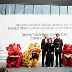 Neue Recaro Anlage baut 60.000 Flugzeugsitze in China