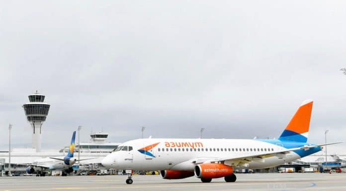 Azimuth Airlines fliegt München und Krasnodar mit Superjet 100