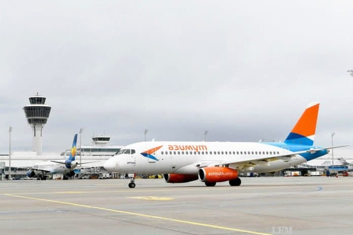 Azimuth Airlines fliegt München und Krasnodar mit Superjet 100