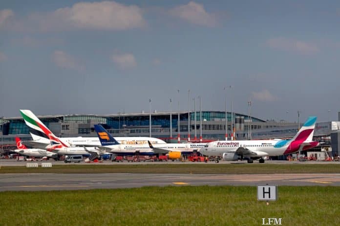 Flughafen Hamburg verzeichnet stabile Flugpassagierzahlen