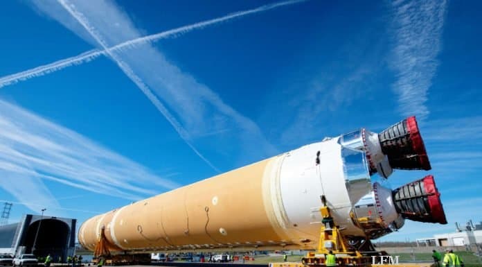 Boeing liefert Space Launch System Hauptstufe an NASA