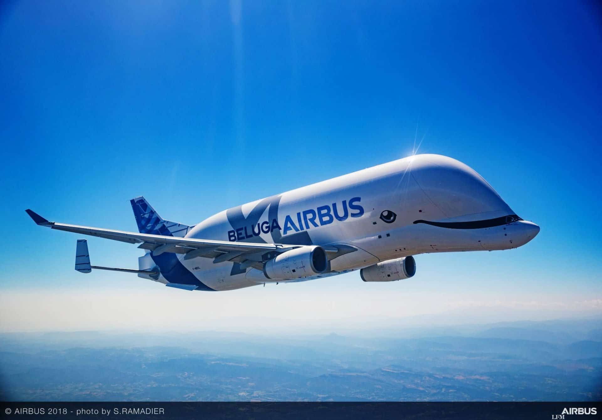 Airbus setzt ersten Riesentransporter BelugaXL ein