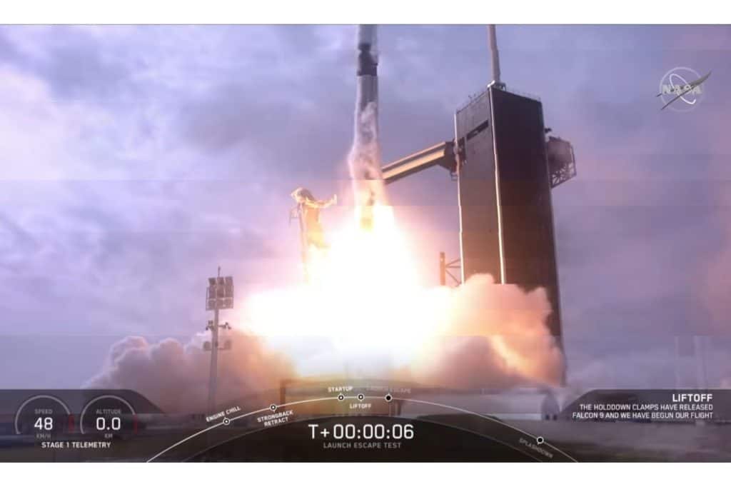NASA und SpaceX: Spektakulärer Katastrophentest