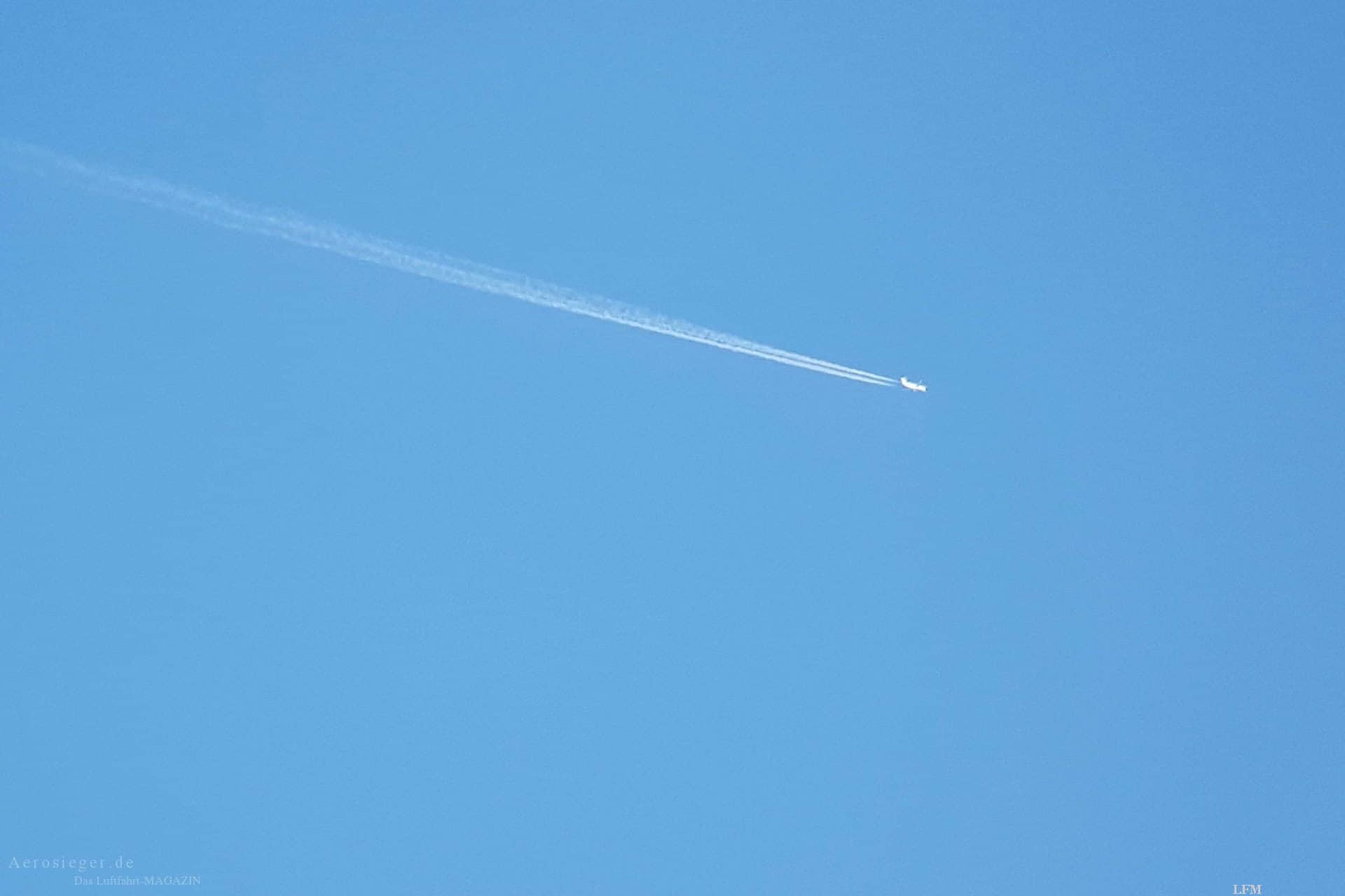 Flugverkehr im deutschen Luftraum verzeichnet Rückgang