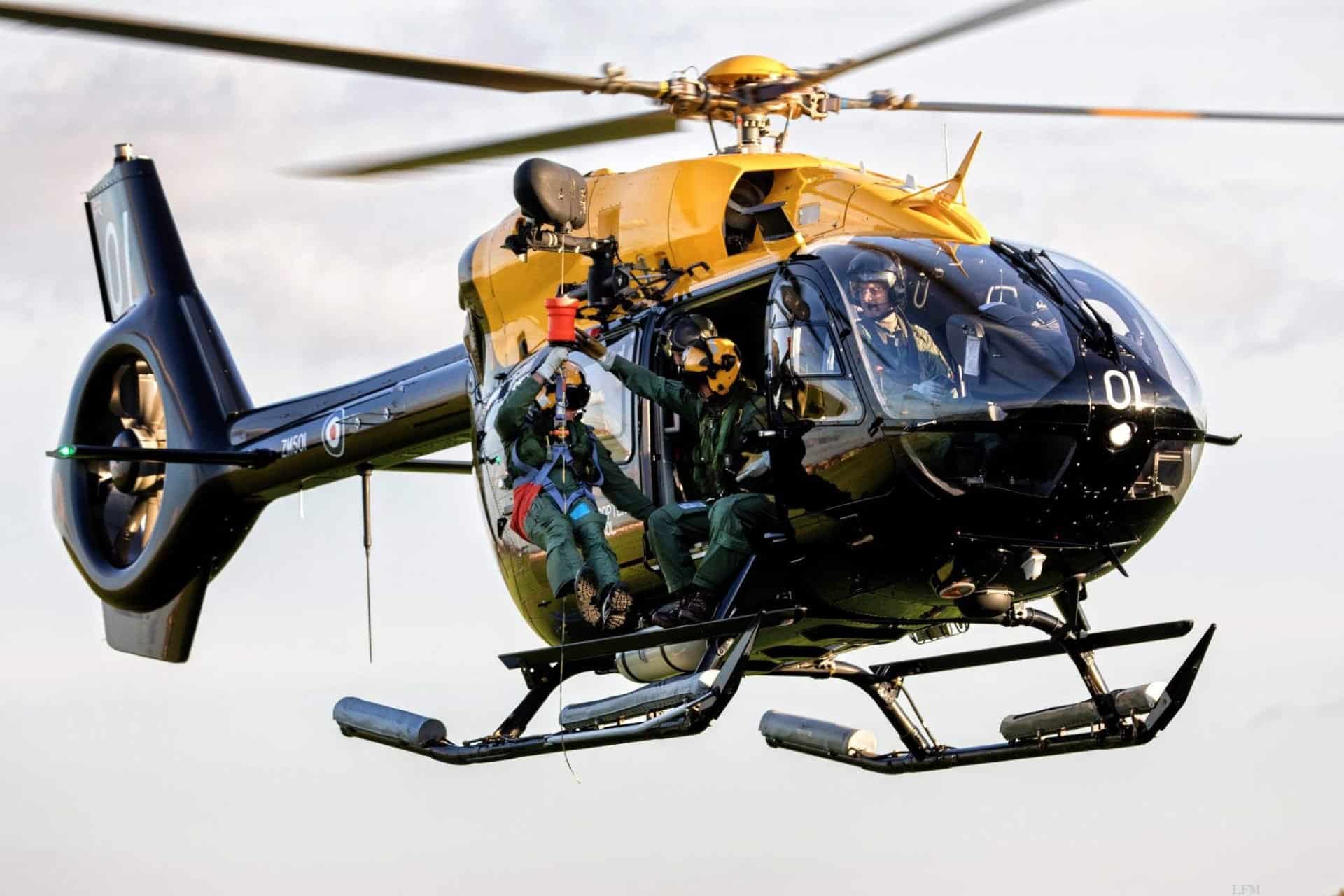 H145 für militärische Pilotenschule UKMFTS in Großbritannien