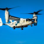 Erstflug des neuen Osprey CMV-22B bei Bell