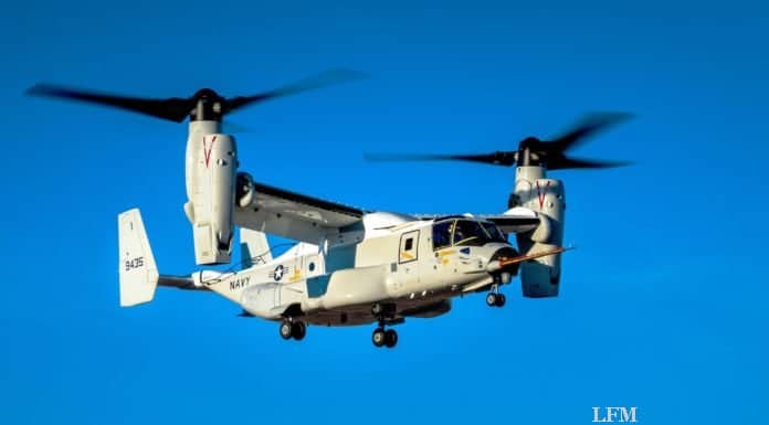 Erstflug des neuen Osprey CMV-22B bei Bell Erstflug des neuen Osprey CMV-22B bei Bell