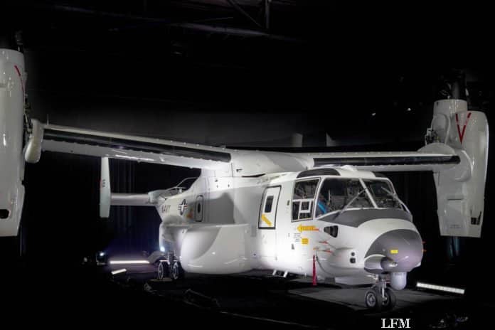Boeing CMV-22B Osprey hat Premiere bei US-Navy