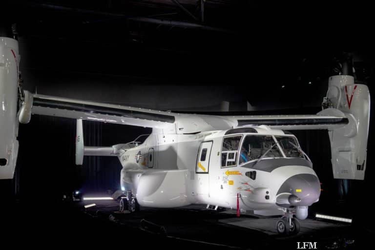 Boeing CMV-22B Osprey hat Premiere bei US-Navy
