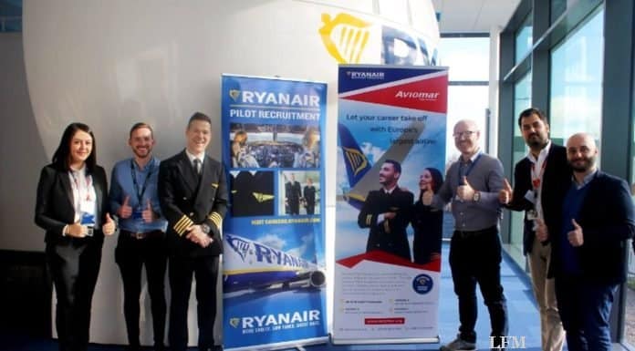 Ryanair startet Pilotenausbildung mit Aviomar in Rom
