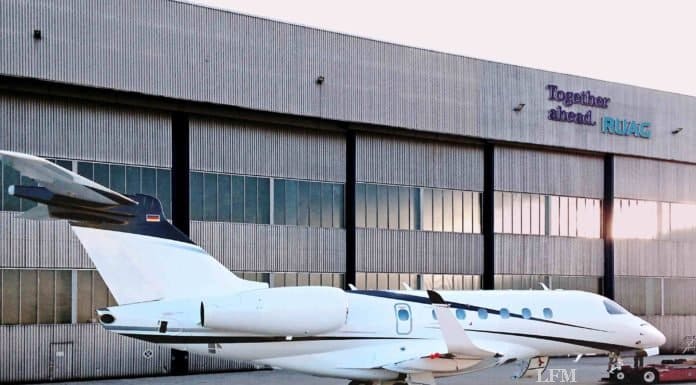 Ruag Oberpfaffenhofen entlässt Embraer Legacy 500