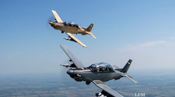 Beechcraft liefert AT-6 Wolverine an US-Air Force