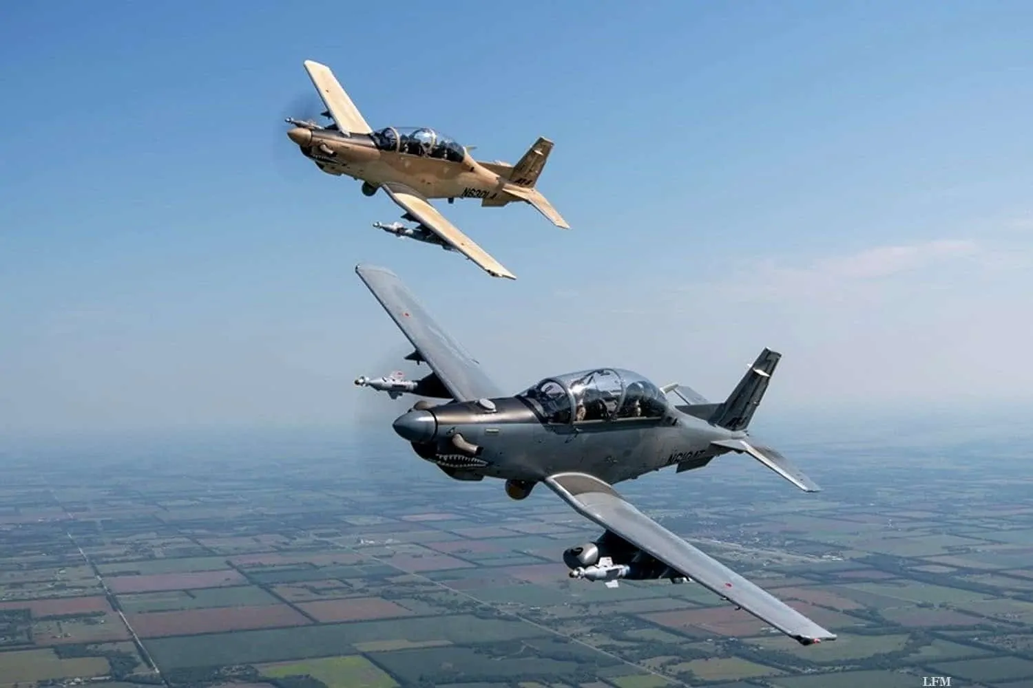 Beechcraft liefert AT-6 Wolverine an US-Air Force