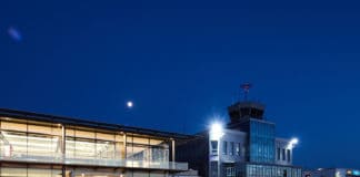 Paderborn-Lippstadt Airport: Vorfeld und Verwaltungsgebäude