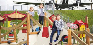 Flughafen München: Besucherpark Spielplatz