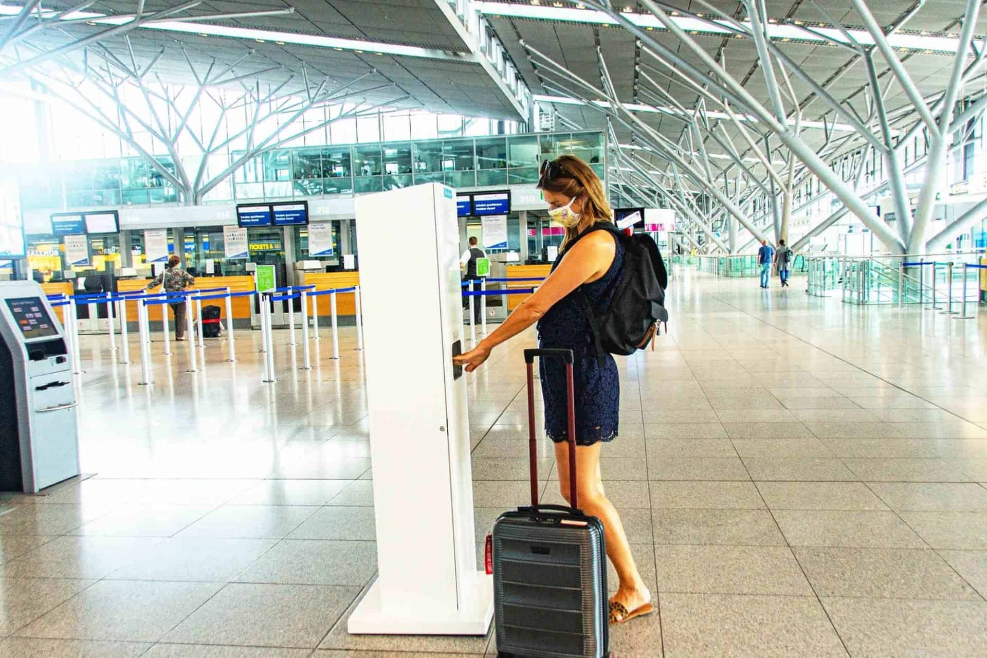 Flughäfen haben Hygiene-Infrastruktur für Passagiere