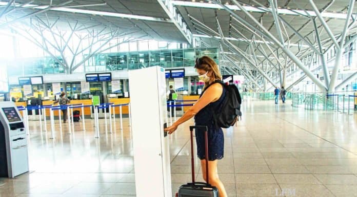 Flughäfen haben Hygiene-Infrastruktur für Passagiere