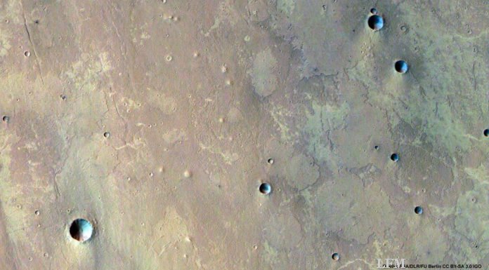 Schlammvulkane auf dem Mars