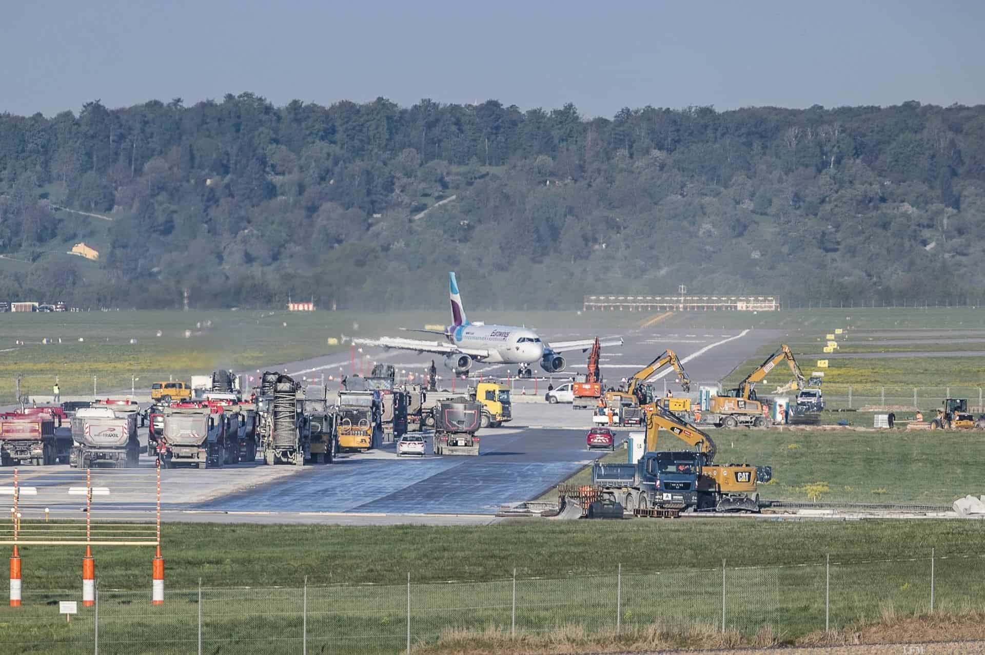Flughafen Stuttgart: Letzte Phase der Runway-Erneuerung