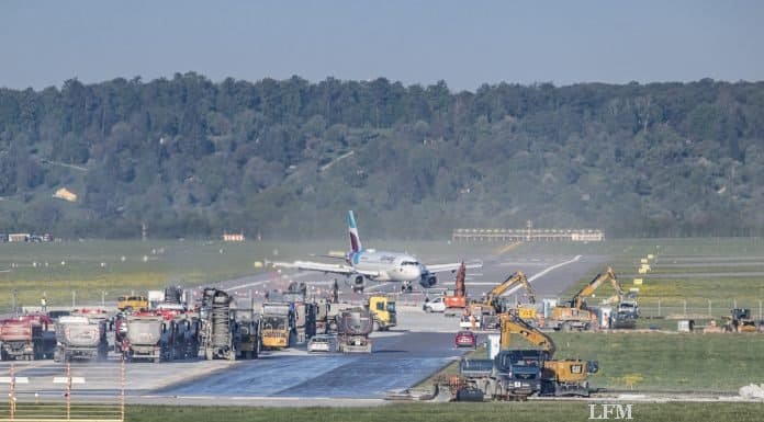 Flughafen Stuttgart: Letzte Phase der Runway-Erneuerung