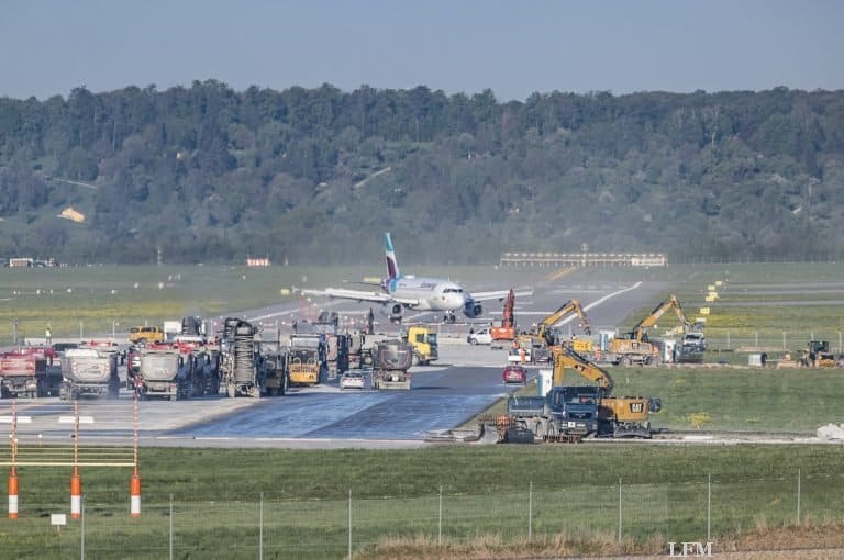 Flughafen Stuttgart: Letzte Phase der Runway-Erneuerung