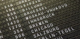 Flughafen Frankfurt Anzeigetafel
