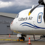 Lübeck Air ATR 72-500 am Flughafen Lübeck