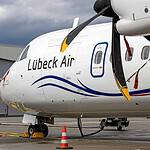 Lübeck Air ATR 72-500 am Flughafen Lübeck