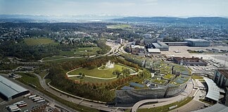 Flughafen Zürich, Luftbild