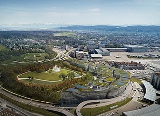 Flughafen Zürich, Luftbild