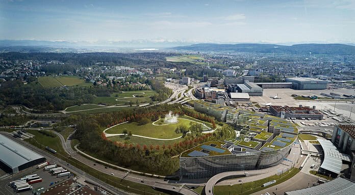 Flughafen Zürich: „The Circle“ öffnet seine Tore Flughafen Zürich, Luftbild