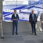 NRW-Verkehrsminister Hendrik Wüst MdL besuchte den Airport, um sich über die Ergebnisse zu informieren