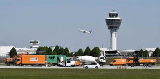 Flughafen München, nördliche Start- und Landebahn saniert
