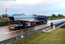 Eurofighter auf der Straße nach Kaufbeuren Eurofighter auf der Straße nach Kaufbeuren