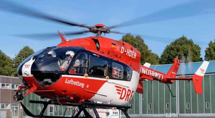 EC145 beerbt BK 117 bei der DRF Luftrettung in Dortmund EC145 bei der DRF Luftrettung in Dortmund