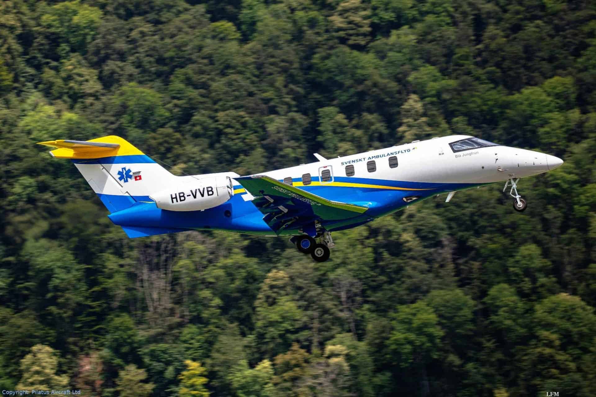 Pilatus PC-24 Ambulanzflugzeug