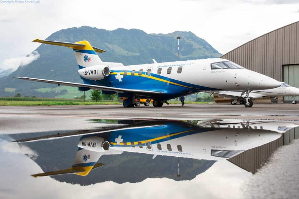 Pilatus PC-24 Ambulanzflugzeug