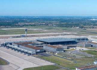 Flughafen Berlin Brandenburg - Luftbild