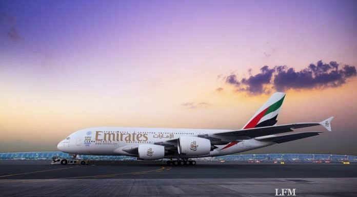 Emirates fliegt Linie nach Guangzhou mit Airbus A380 Airbus A30 von Emirates