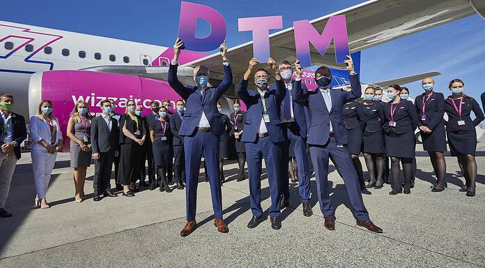 Wizz Air-Base am Dortmund Airport eröffnet Wizz Air-Base am Dortmund Airport eröffnet