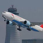 Austrian Airlines B777-mit Tower