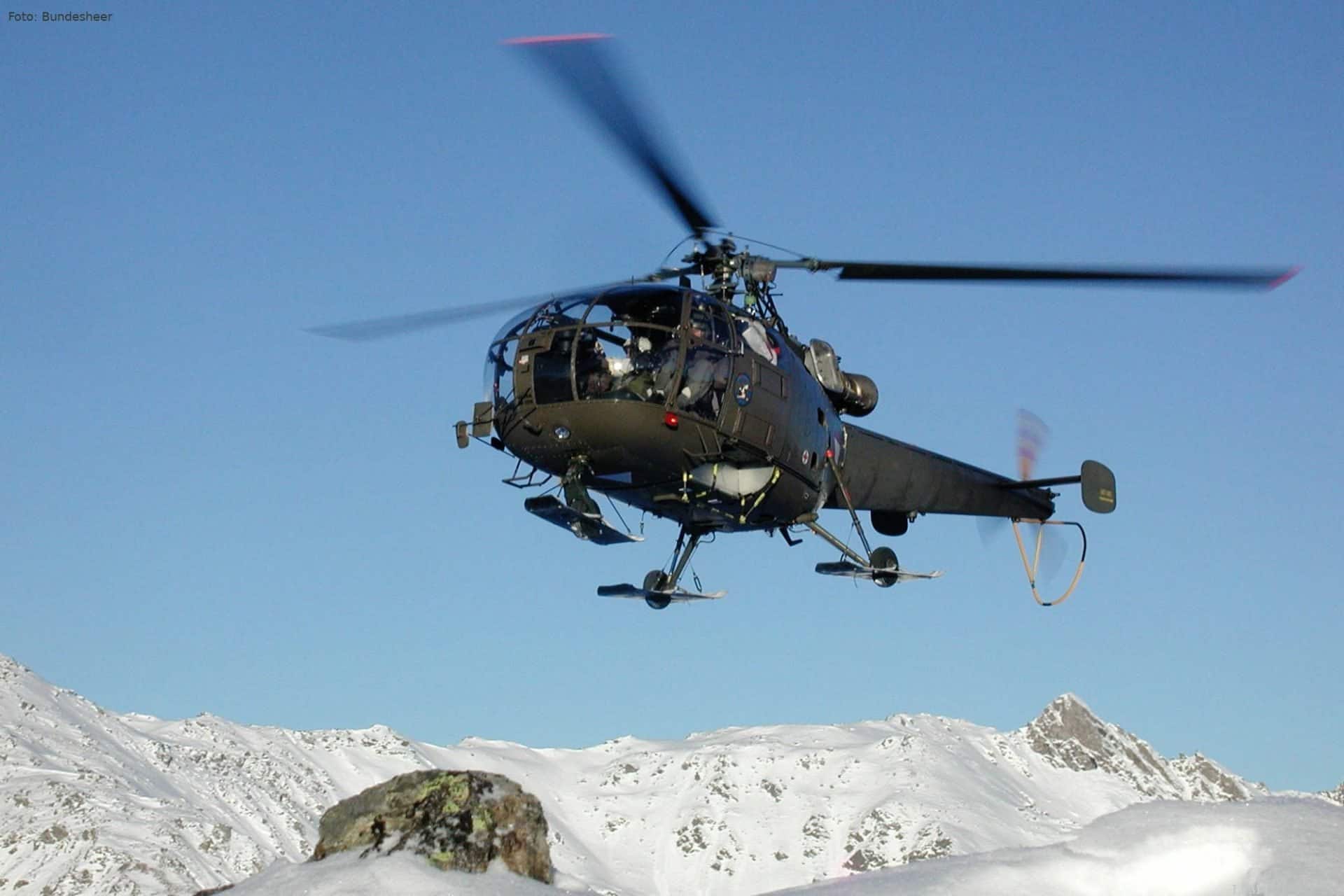 Alouette III des österreichischen Bundesheeres