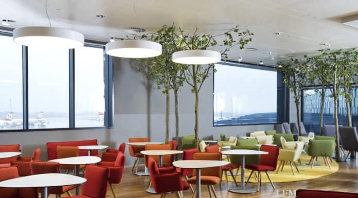 Flughafen Wien öffnet wieder Austrian Airlines Lounge Austrian Airlines Senator Lounge
