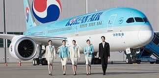 Korean Air belegt zum 16. Mal Platz 1 des „GCSI“